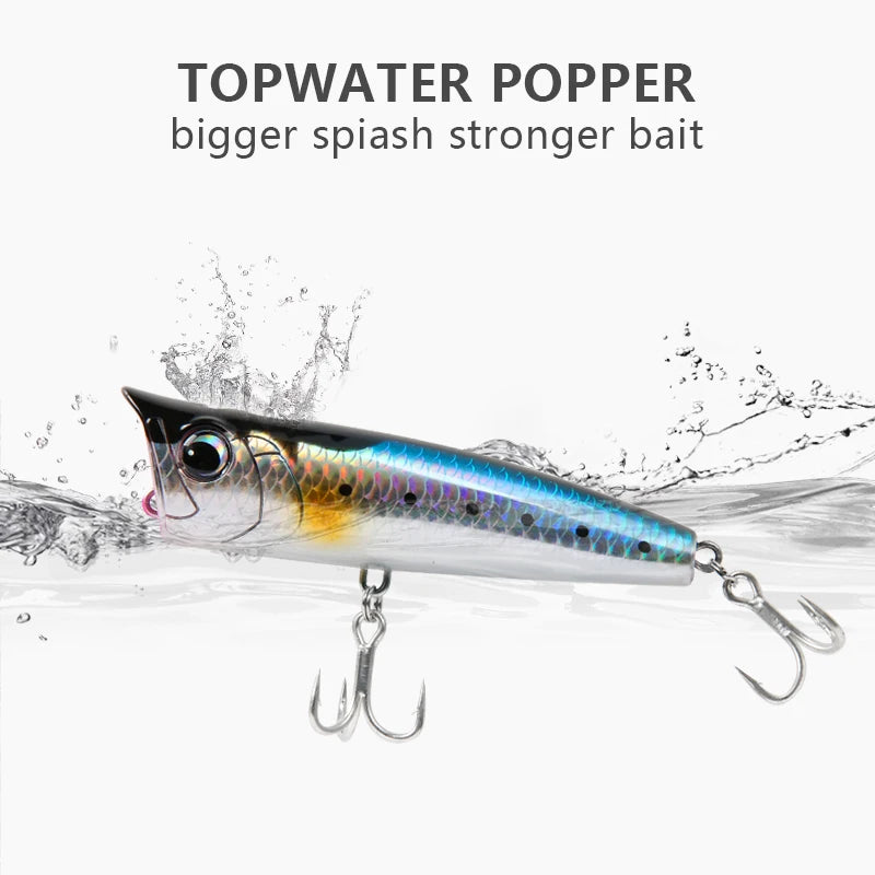 LETOYO Topwater Popper 8.5-30g