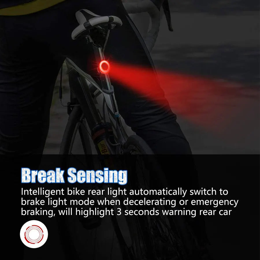 Smart Bicycle Tail Rear Light