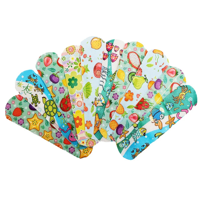 Cartoon Animal Pattern Band Aid Stickers