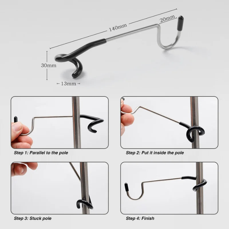 Light Pole Hook Light Stand Holder