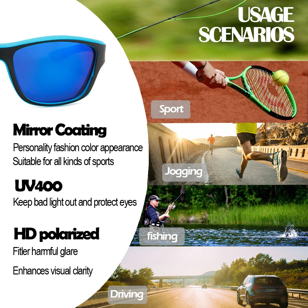 Polarized Fishing Sunglasses Goggles