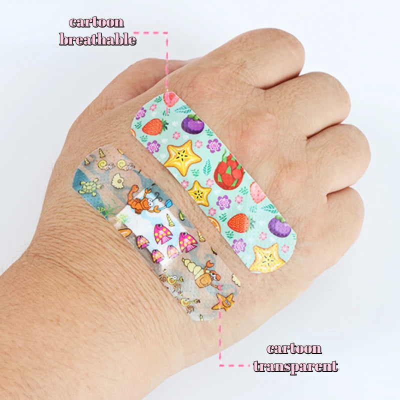 Cartoon Animal Pattern Band Aid Stickers