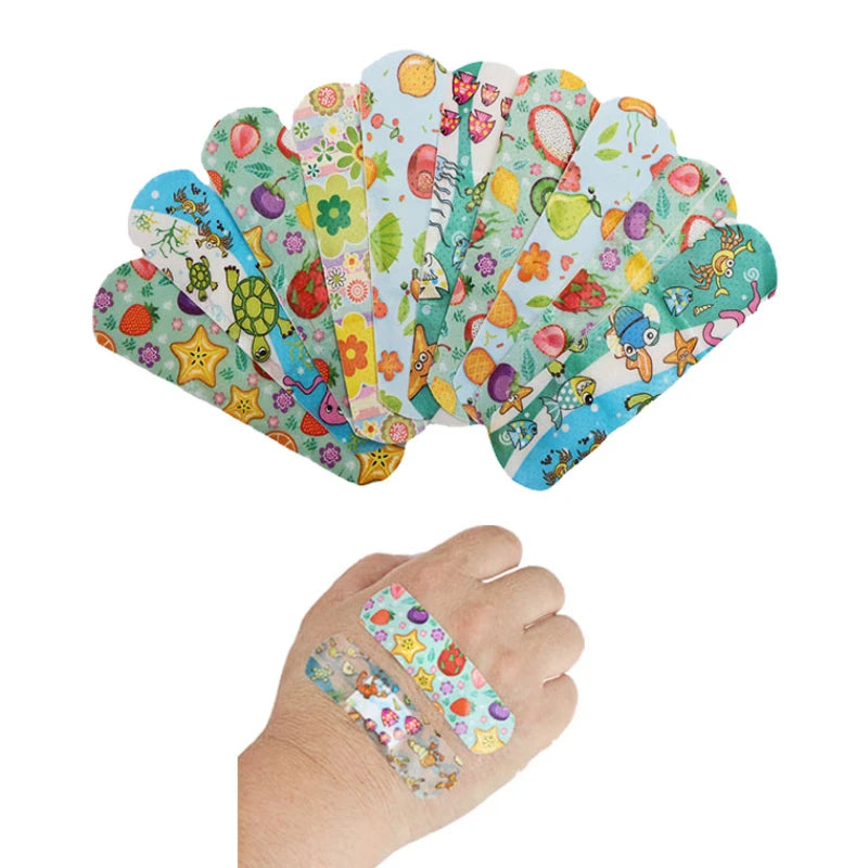 Cartoon Animal Pattern Band Aid Stickers