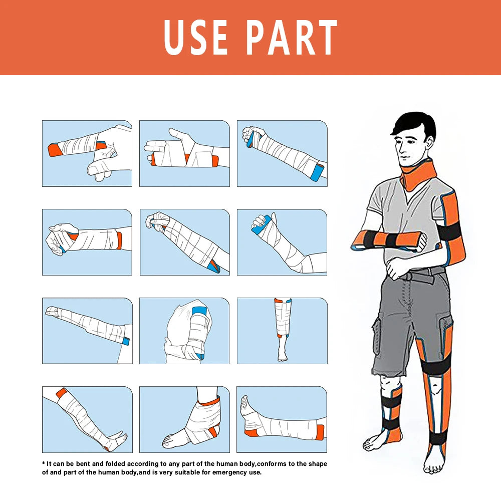 First Aid Aluminum Splint Roll