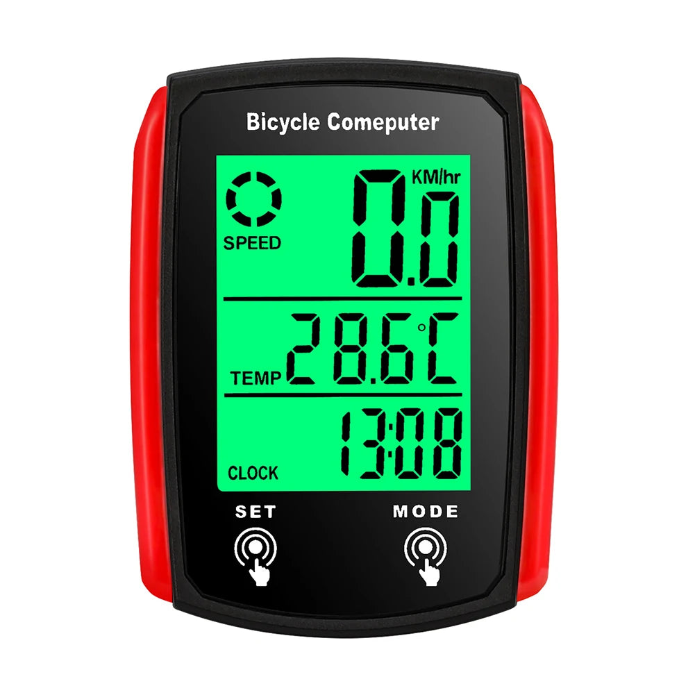 Bicycle  LCD Digital Wired  Speedometer