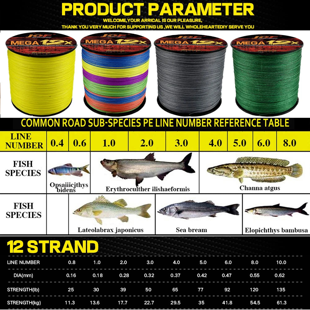 JOF Fishing Lines