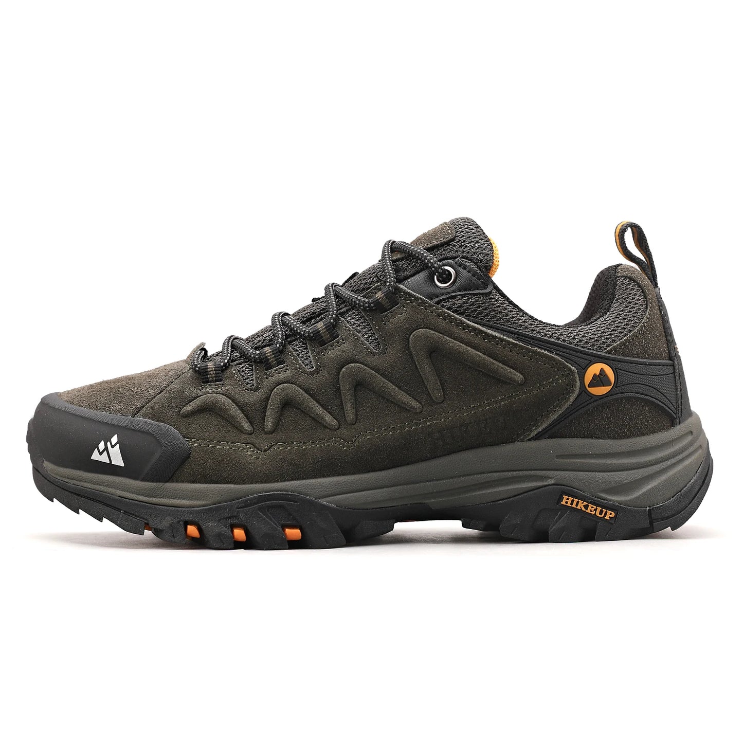 HIKEUP Leather Men‘s Outdoor Hiking Shoes