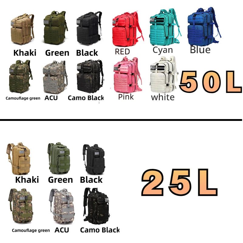 Nylon Waterproof Trekking  Backpack