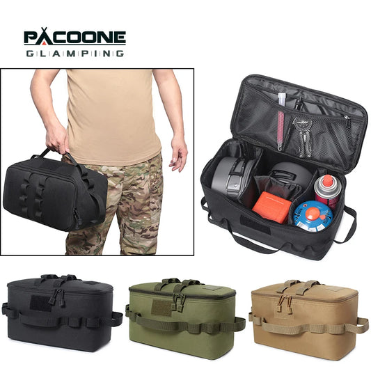 PACOONE Outdoor Camping Gas Tank Storage Bag