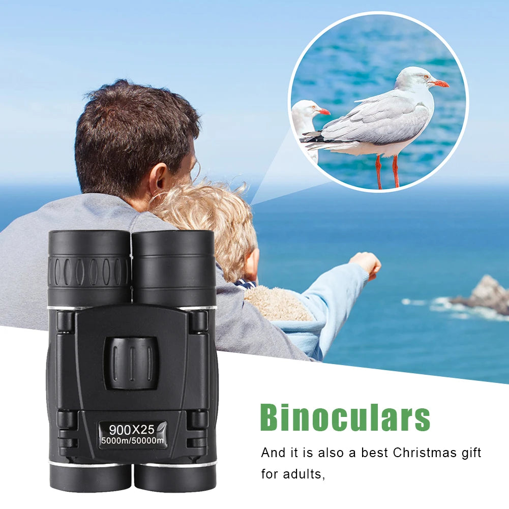 Portable Powerful Binoculars Long Range 900x25 HD Zoom